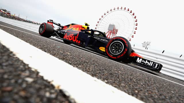 Verstappen verbetert zich in tweede training GP Japan (gesloten)