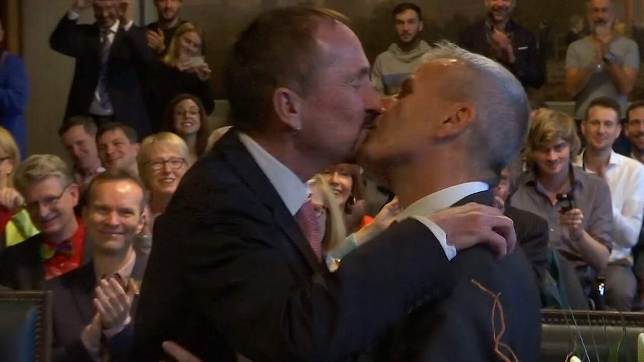 Eerste Duitse homohuwelijk gesloten in Berlijn