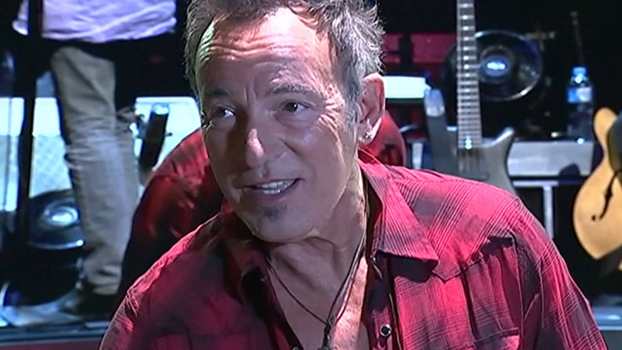 Beeld uit video: Springsteen: 'Onze gedachten zijn bij de demonstranten in de VS'