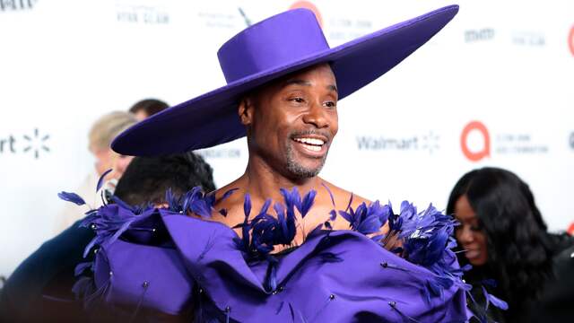 Billy Porter is een van de artiesten bij het Times Square Ball in New York.