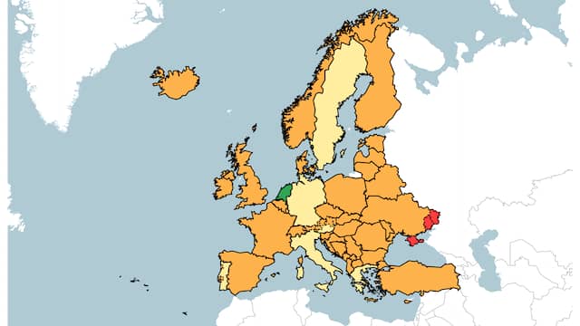 Luxemburg op 'oranje' en andere reisadviezen voor Europa