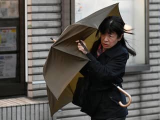 Drie doden in Japan door tyfoon Lan