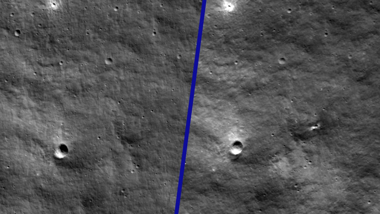 NASA menemukan kawah di bulan yang kemungkinan disebabkan oleh kecelakaan Rusia  Teknik