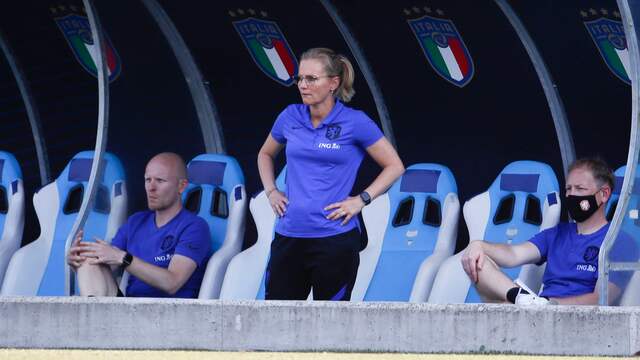 Sarina Wiegman moet nog flink gaan puzzelen de komende dagen.
