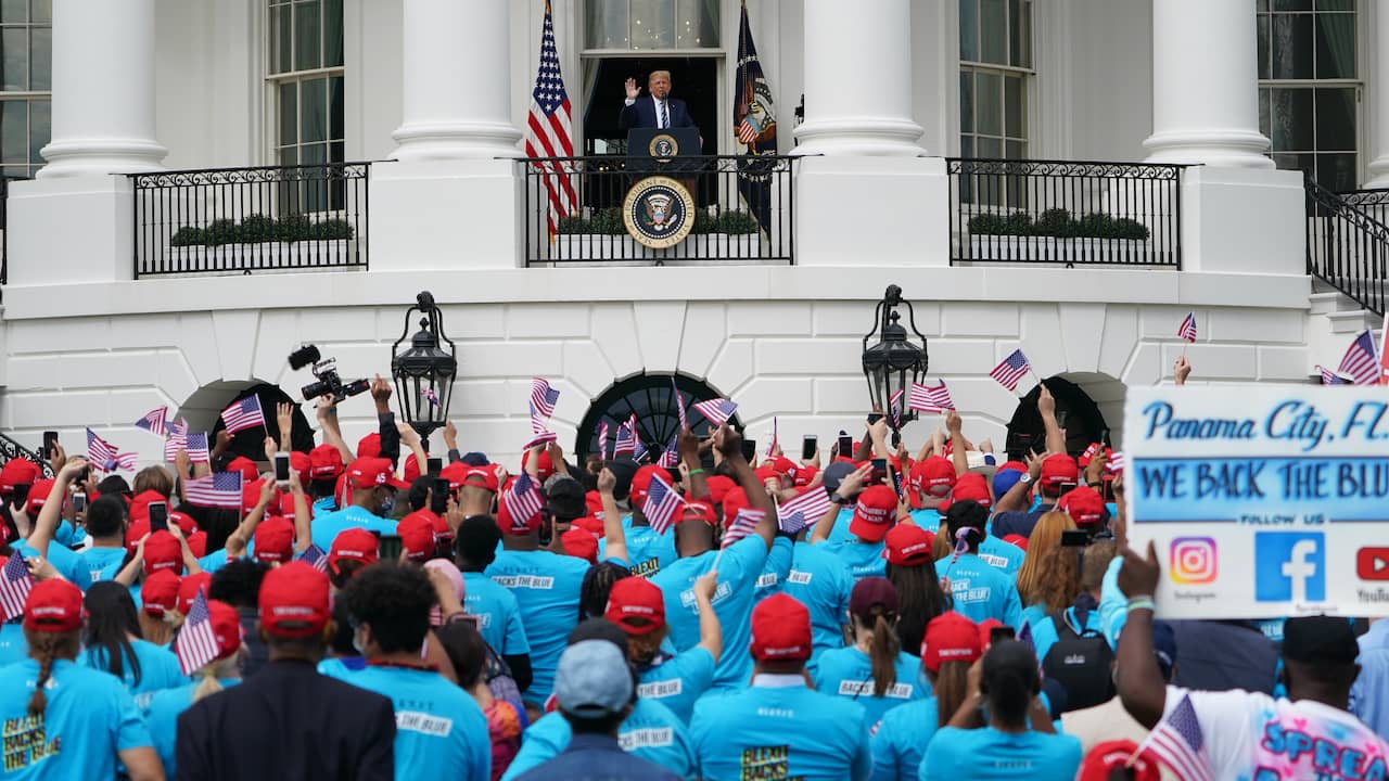 Trump gives first speech since contamination, last test result unknown |  NOW