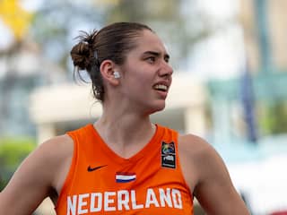 Nederlandse 3x3-basketbalsters grijpen ondanks zege naast olympisch ticket