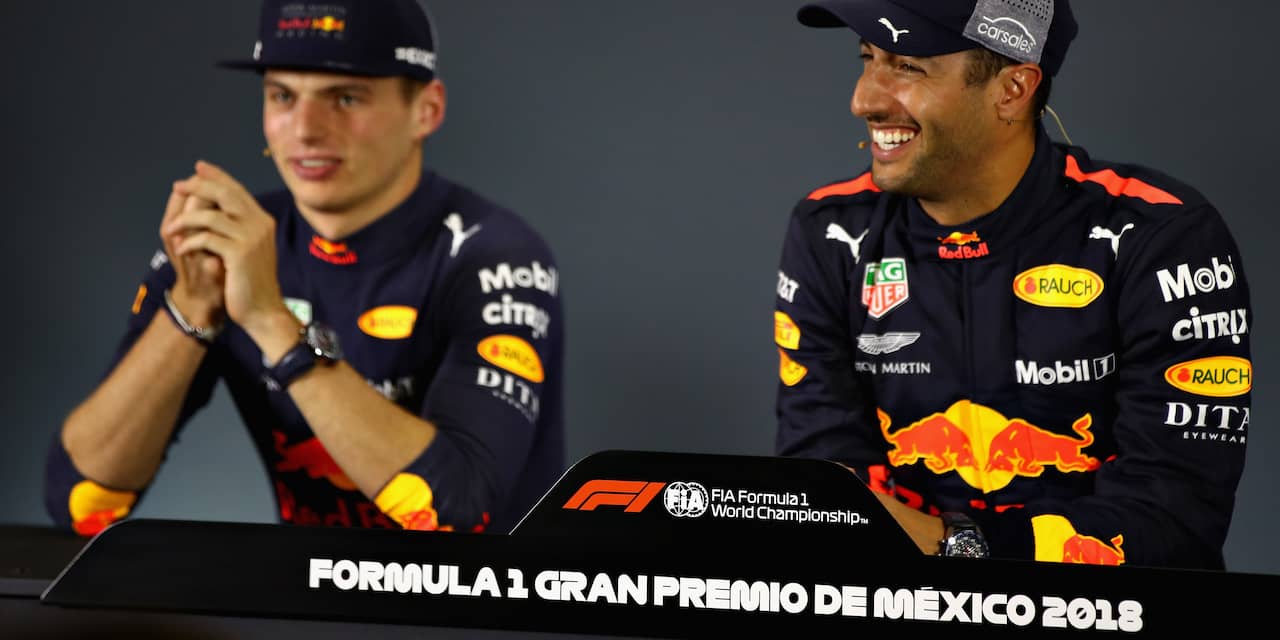 Horner wil dat Verstappen en Ricciardo samenwerken bij start in Mexico