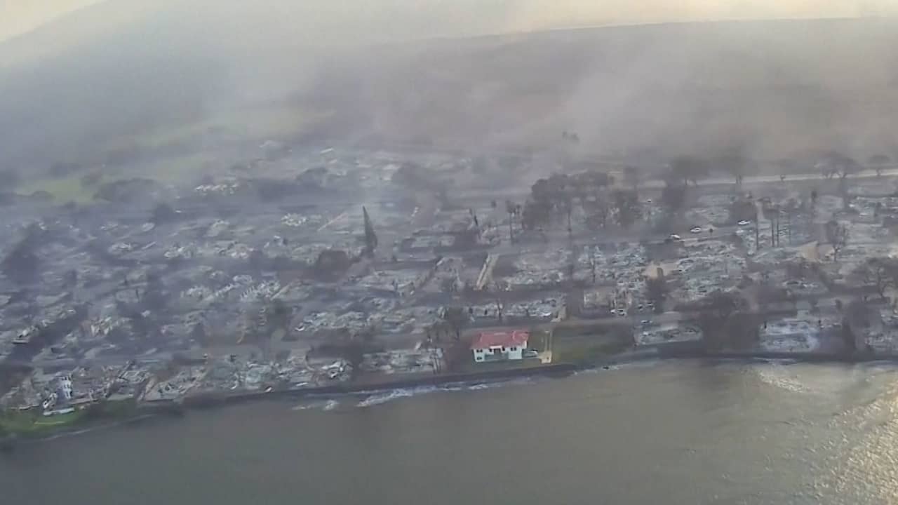 Luchtbeelden Tonen Ravage Op Hawaïaans Eiland Na Natuurbrand | NU.nl