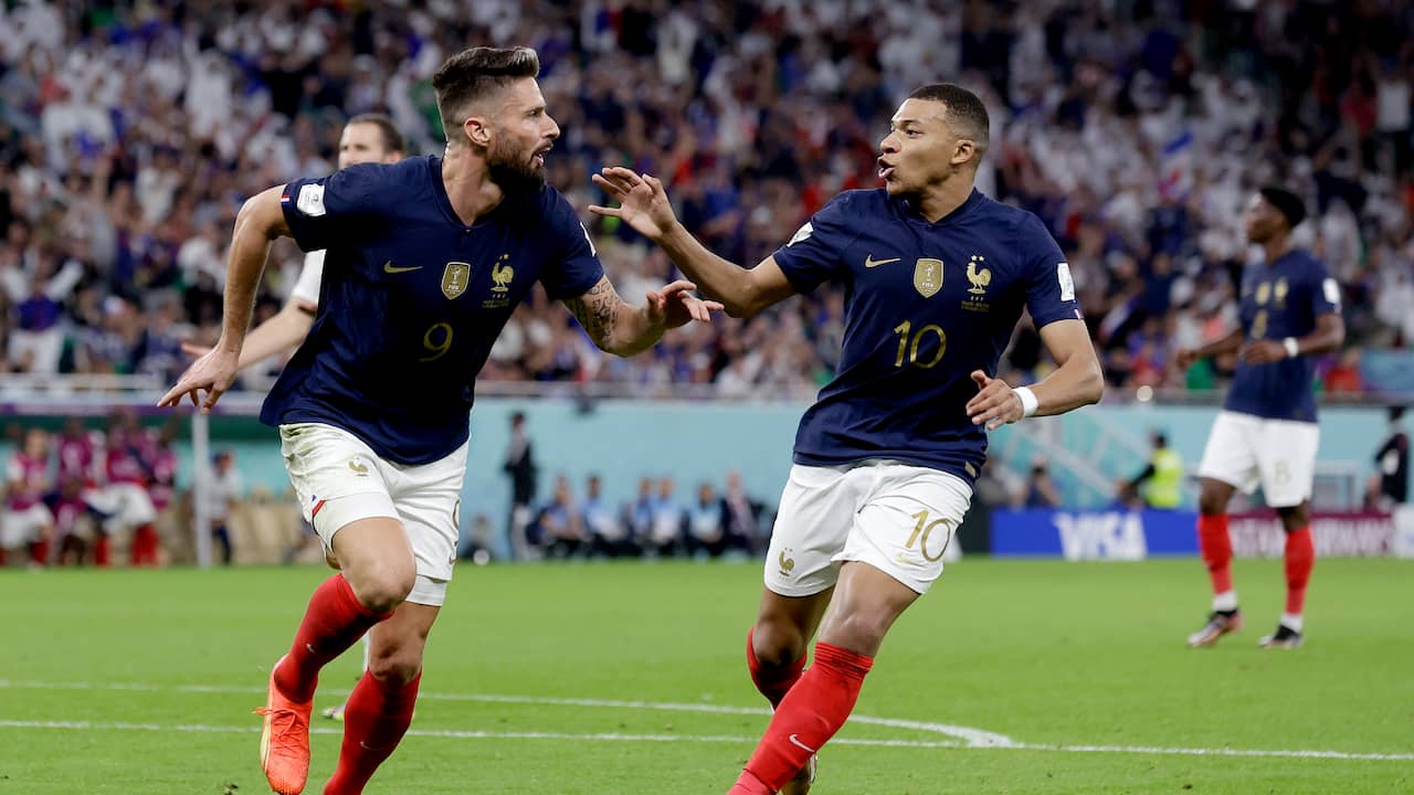 Quarts de finale de la France à la Coupe du monde après des buts spéciaux Mbappé et Giroud contre la Pologne |  coupe du monde de foot