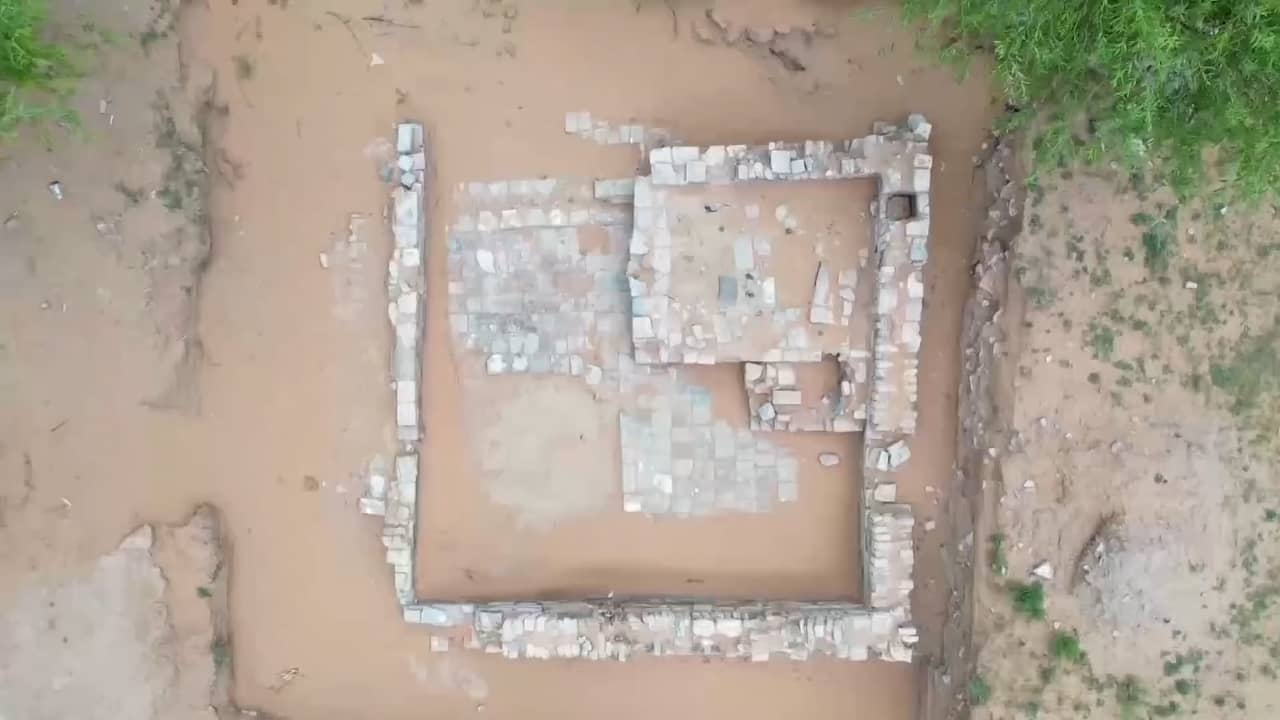 Beeld uit video: Archeologen vinden eeuwenoud fort in Chinese woestijn