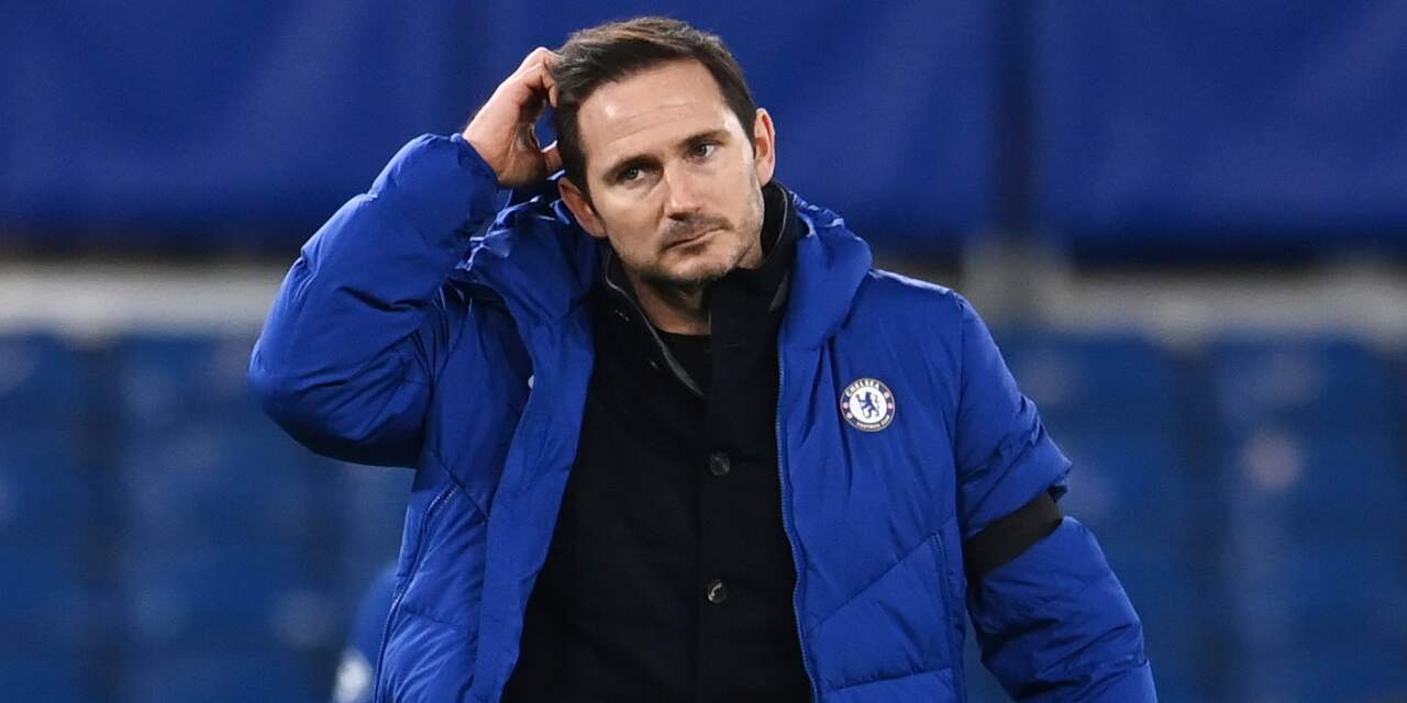 Chelsea ontslaat clubicoon Lampard vanwege teleurstellende resultaten