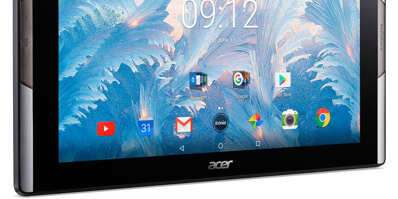 Acer presenteert speciaal tablet voor entertainment