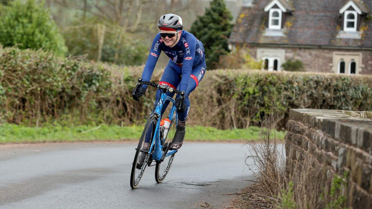 Emily Bridges came out as transgender a few years ago.  The previous racer rode around the pack as Zach Bridges.