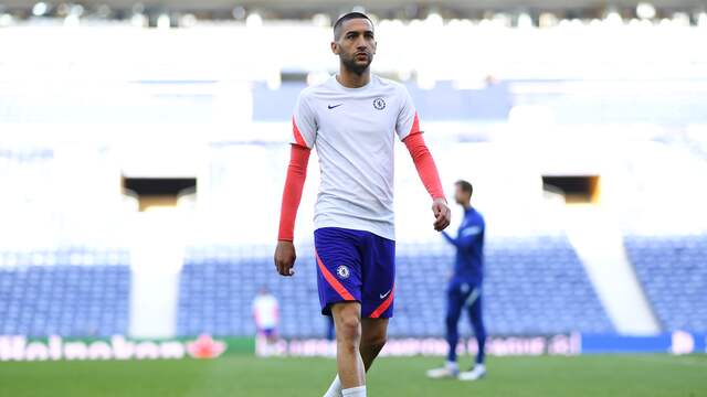 Het is nog maar de vraag of Hakim Ziyech speeltijd krijgt in de finale.