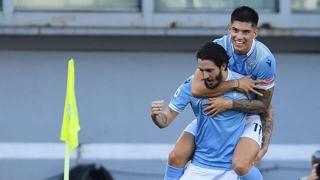 Luis Alberto was de matchwinner bij Lazio.