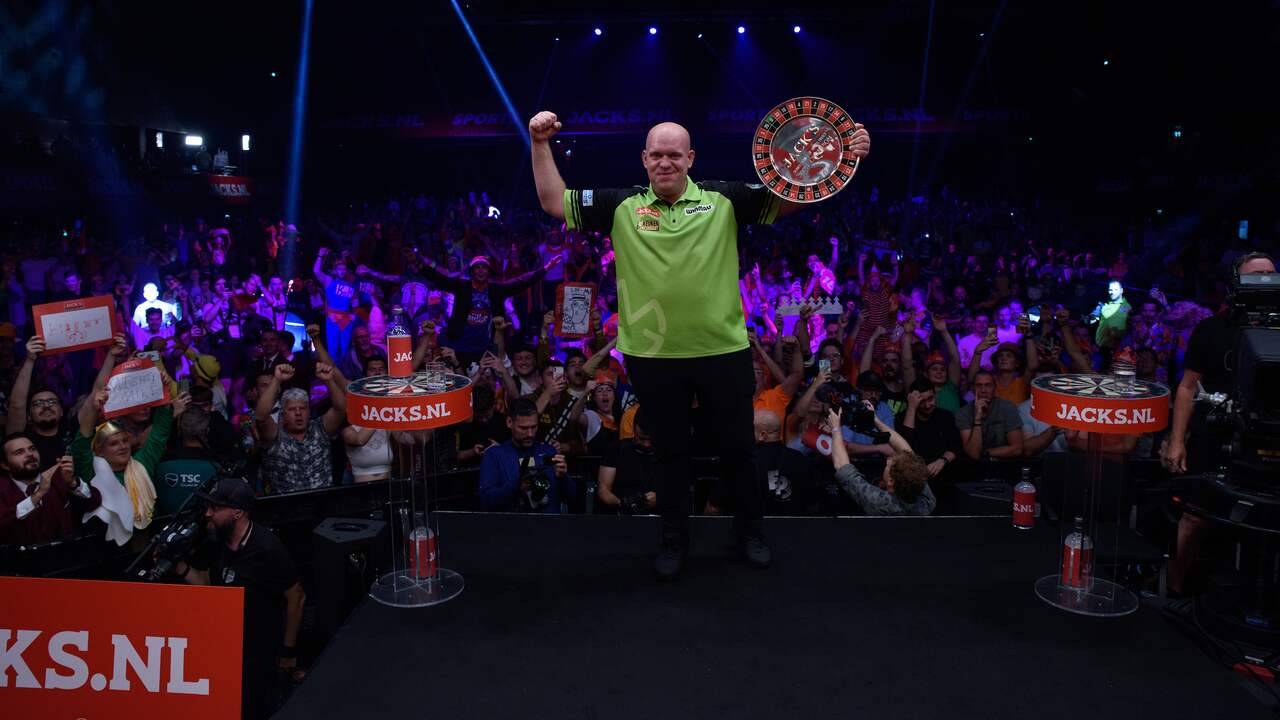 Van Gerwen Wint In Afas Live Voor Vijfde Keer World Series Of Darts