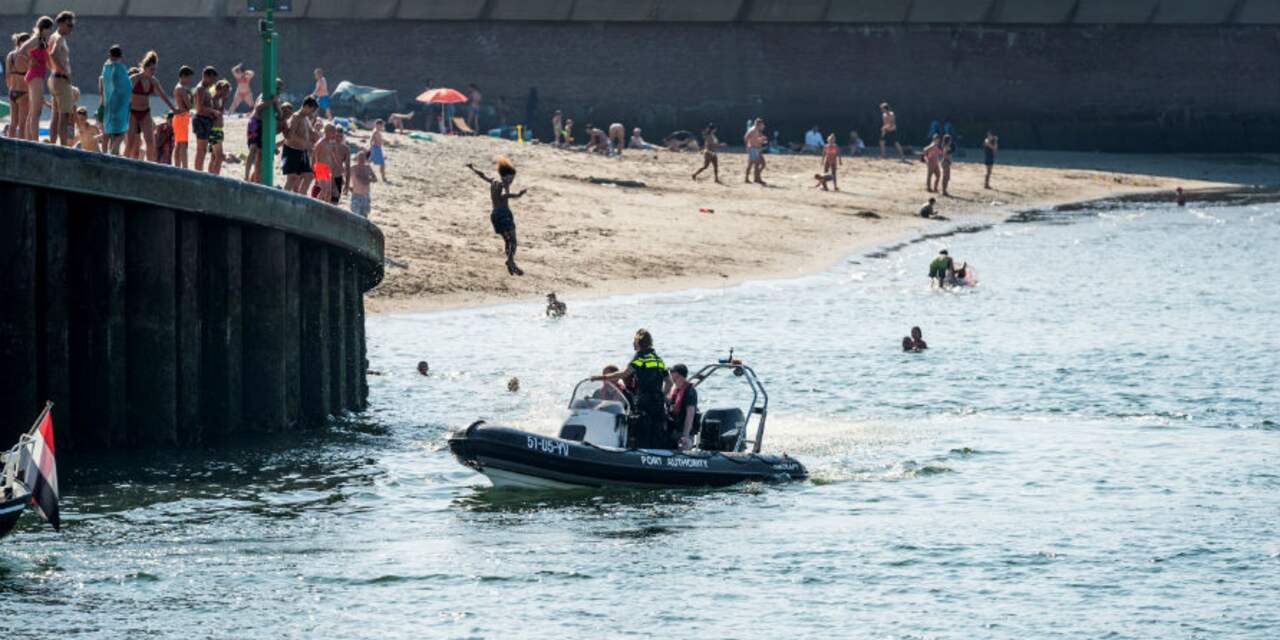 Ruim honderd mensen beboet bij strand Scheveningen