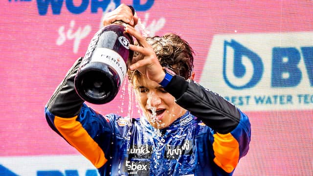 Lando Norris eindigde voor de derde keer dit seizoen op het podium.