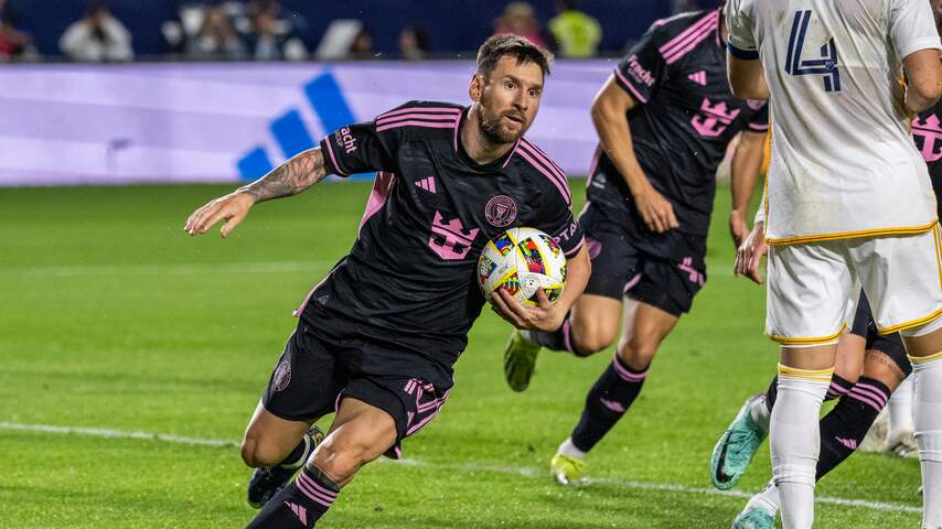 Messi en Alba redden Inter Miami in blessuretijd met prachtig samenspel