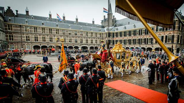 2015 is waarschijnlijk het laatste jaar geweest dat het koningspaar in de Gouden Koets op het Binnenhof verscheen.