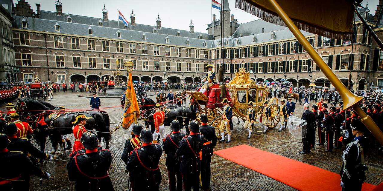 Koning gaat niet met Gouden Koets rijden: 'Nederland is er niet klaar voor'
