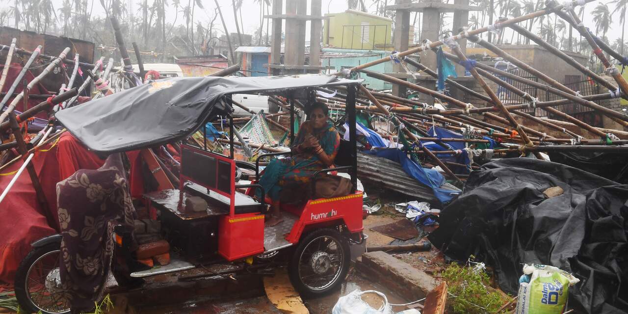 Zeker drie doden en 160 gewonden door cycloon Fani in India