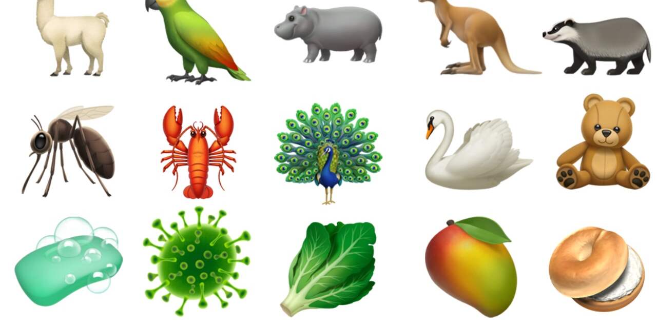 Dit zijn alle nieuwe emoji's voor iPhone en iPad