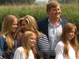 Poseren voor de jaarlijkse fotosessie: Dit was de week van Máxima