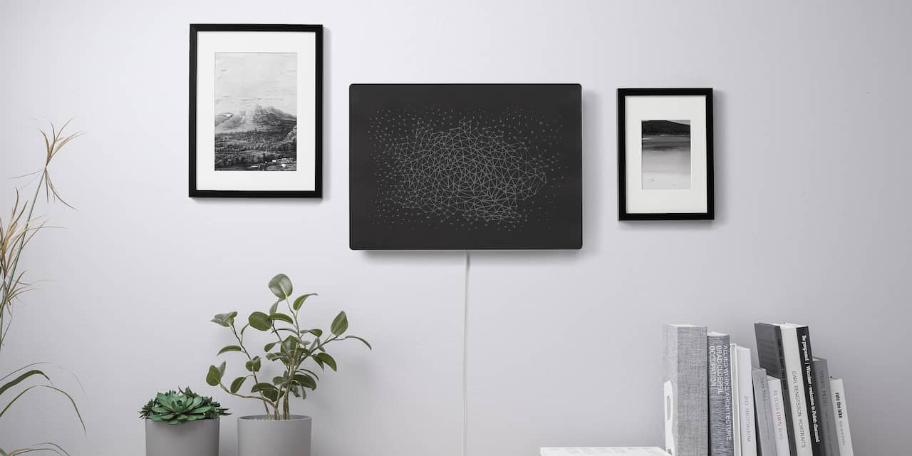 Eervol zijde collegegeld IKEA en Sonos onthullen schilderij met speakers | NU - Het laatste nieuws  het eerst op NU.nl
