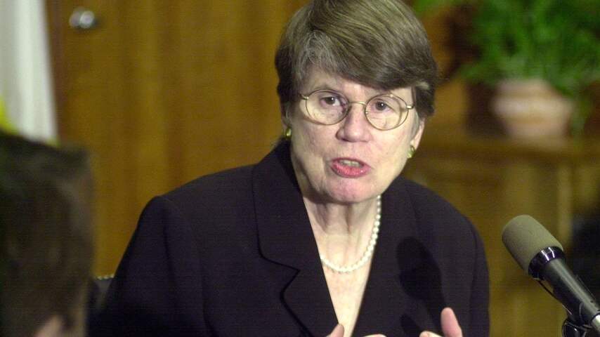 Eerste vrouwelijke minister van Justitie in VS Janet Reno overleden