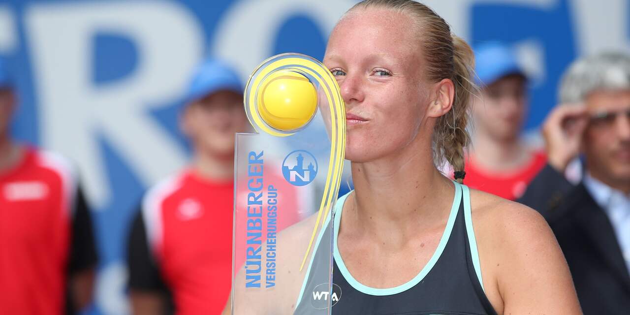 Bertens wint in Neurenberg voor tweede keer in carrière WTA-toernooi