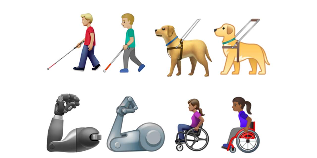 Apple en Google tonen ontwerpen voor nieuwe emoji's