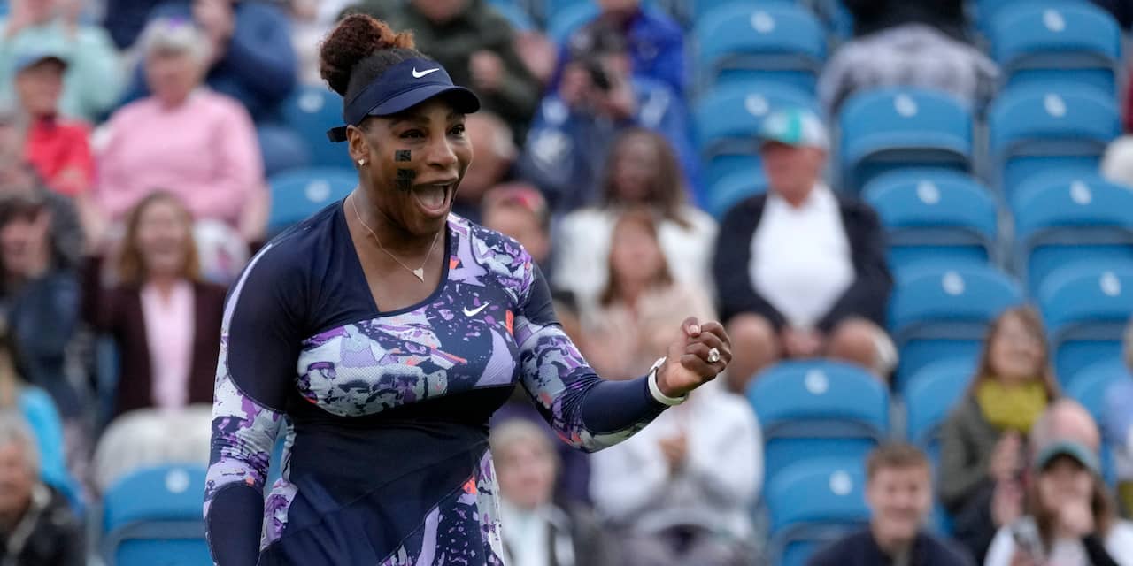 Serena Williams na rentree: 'Weet echt nog niet of ik ook volgend jaar speel'