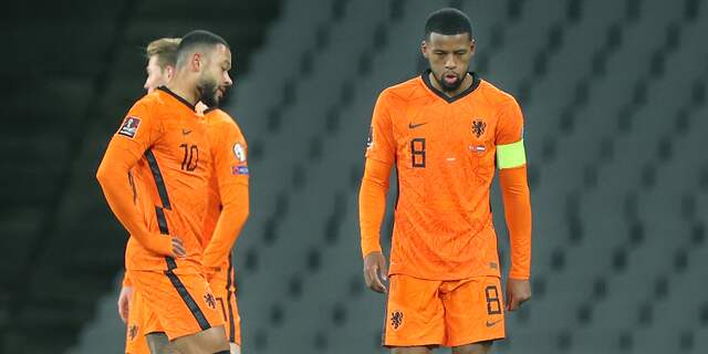 Oranje kent dramatische start van WK-kwalificatie met ...