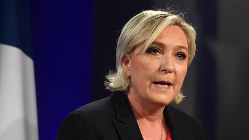 Rechts-radicale politicus Marine Le Pen moet voor rechter verschijnen