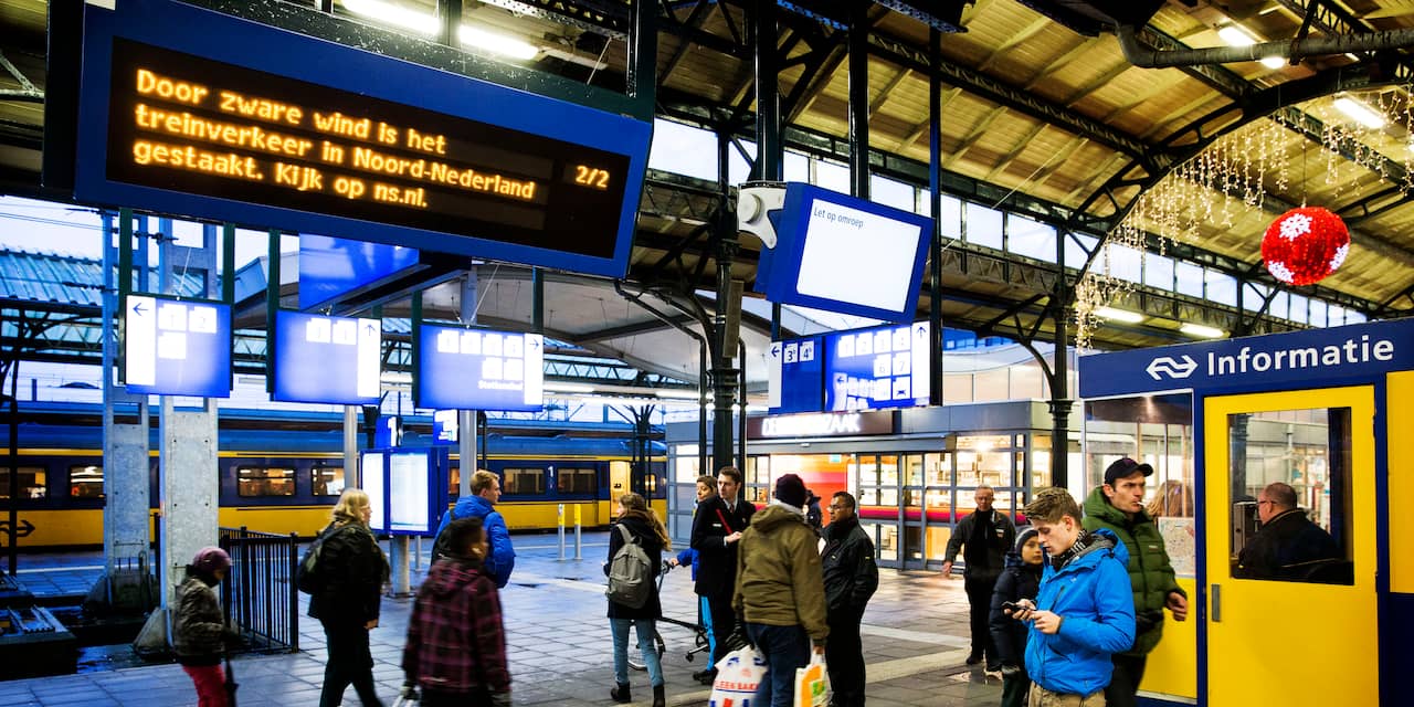 Komend weekend geen treinen bij Groningen vanwege werkzaamheden