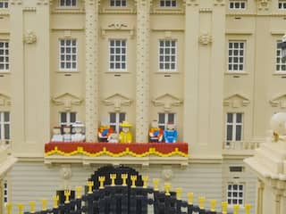 Brits LEGOLAND bouwt miniatuurjubileumfeest van koningin Elizabeth
