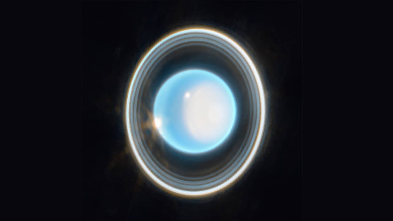 The James Webb Telescope captures the planet Uranus in a small ring  Sciences