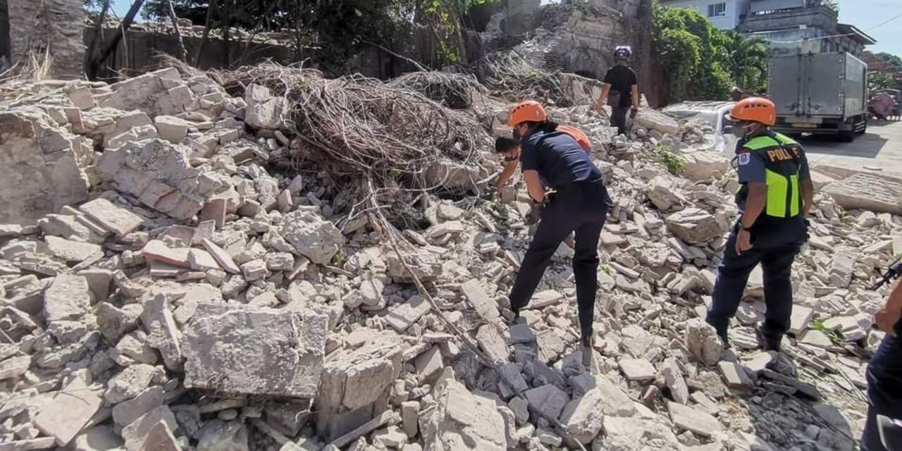 Vier doden en tientallen gewonden bij zware aardbeving Filipijnen