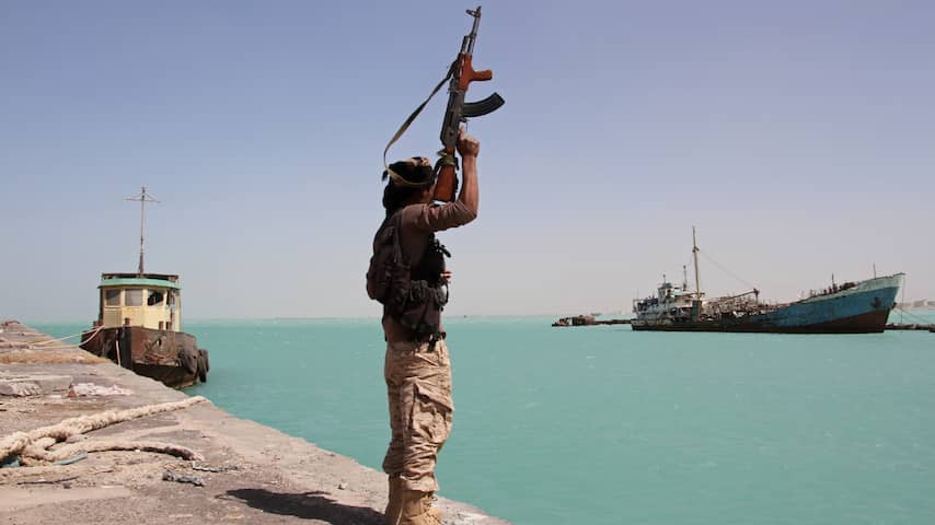 Houthi-rebellen voeren twee weken geen aanvallen uit op schepen Rode Zee