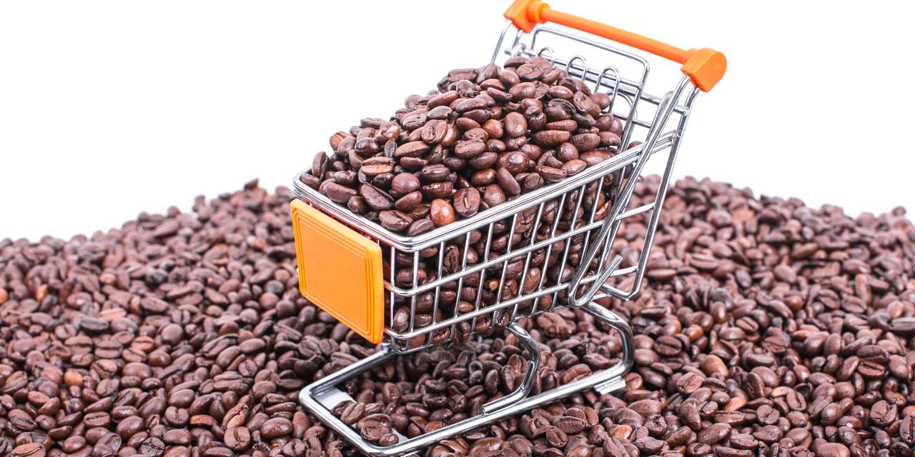 Koffie werd in de supermarkt in een jaar tijd ruim 10 procent duurder