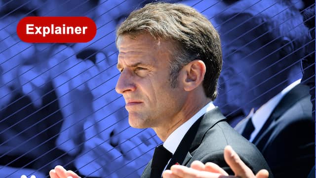 Macron neemt 'extreme gok': 'Politiek bravoure is hem niet vreemd'