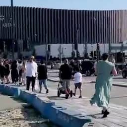 Video | Mensen op de vlucht bij schietpartij winkelcentrum Kopenhagen
