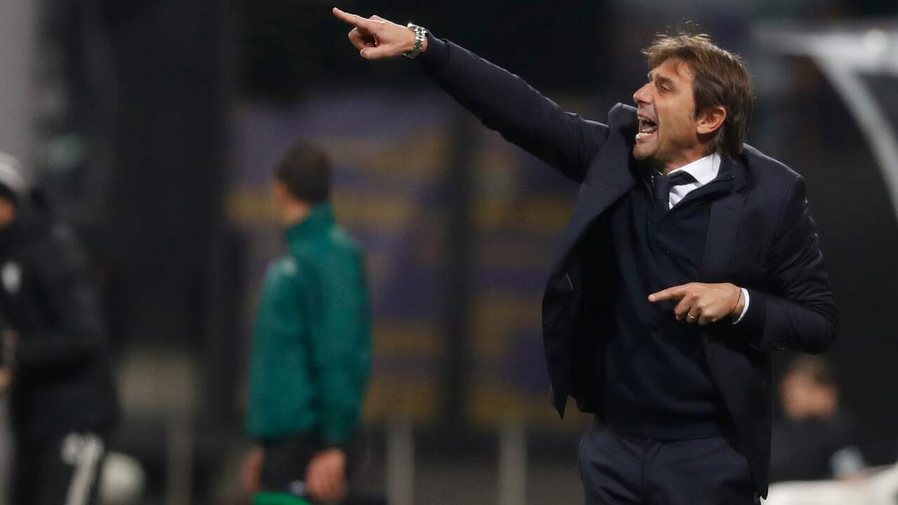 Antonio Conte moest na een vroege rode kaart van Ryan Sessegnon zijn team omzetten tegen Mura.