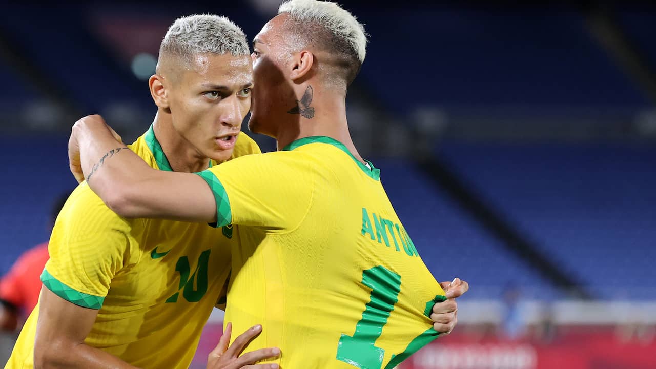 Brazil Partly Thanks To Hat Trick Richarlison Well Past Germany At The Games Teller Report