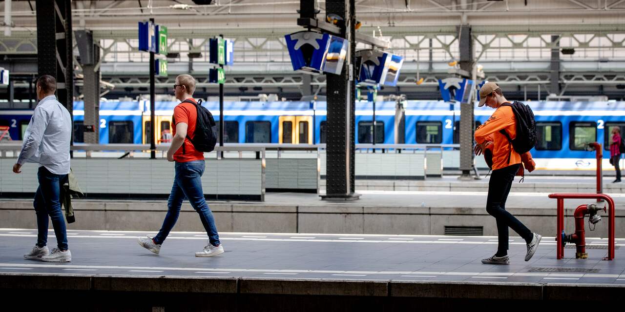 Geen intercity's vanaf Centraal Station naar Amersfoort door personeelstekort