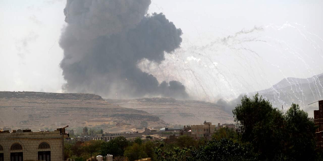 Tientallen doden door luchtaanvallen Jemen