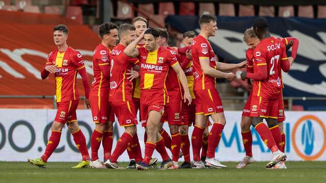 Go Ahead Eagles was duidelijk te sterk voor Almere City.