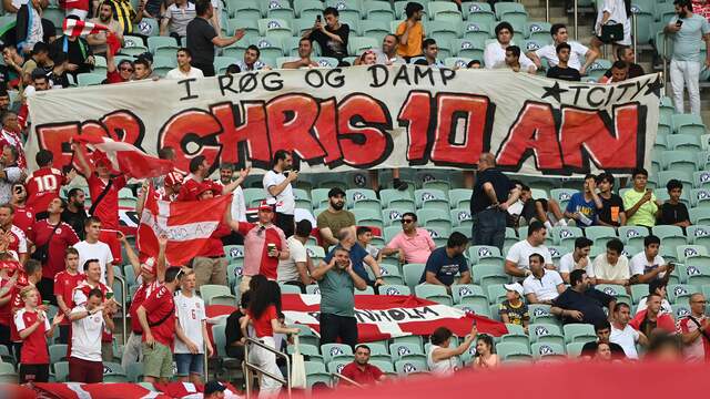 De Deense ploeg roept veel sympathie op in Europa door het incident met Christian Eriksen.