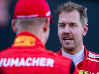 Vettel denkt dat Schumacher erg trots is door optreden zoon